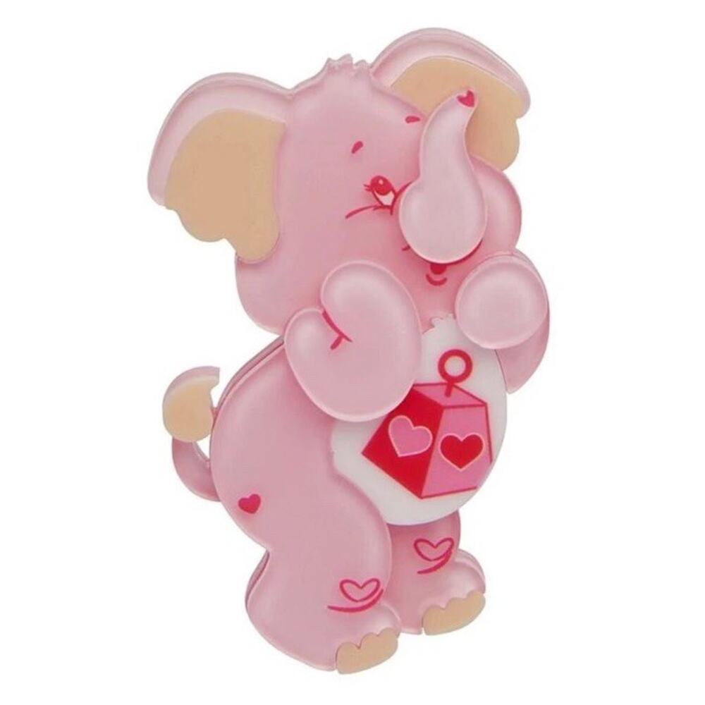 Erstwilder Care Bears Lotsa Love Elephant Brooch Care Best Cousin BNIB Rare